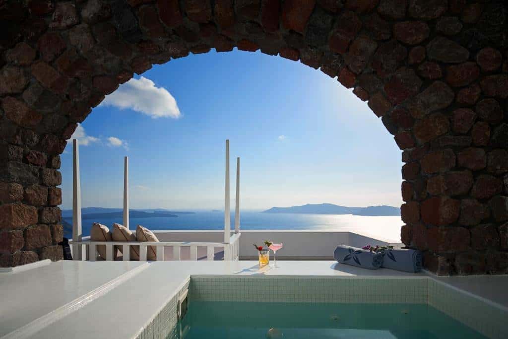 Top 10 Hotels in Imerovigli in Santorini